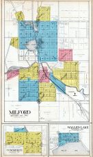 Milford, Commerce, Walled Lake, Oakland County 1908